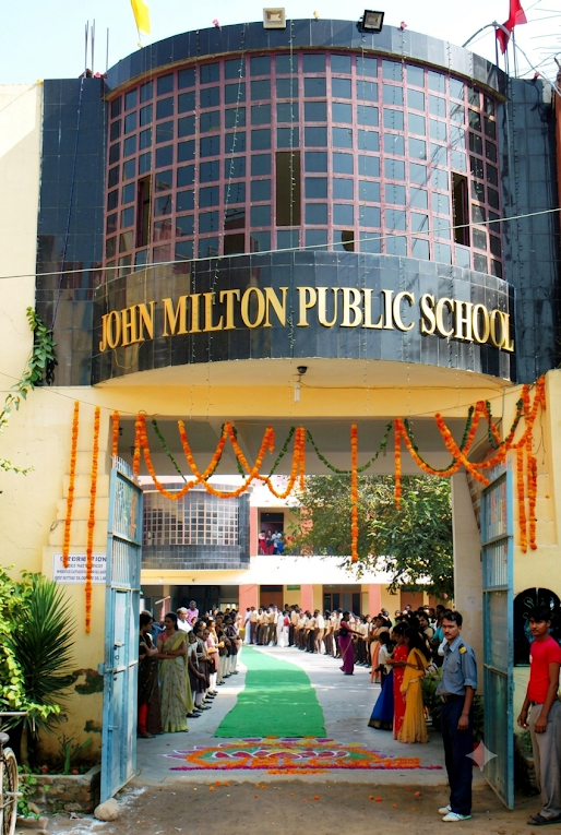 School Building Front View